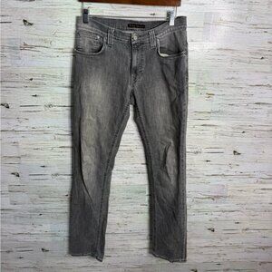 Nudie Jeans Men's Thin Finn Organic Cotton In dark pavement  Jeans 32x34